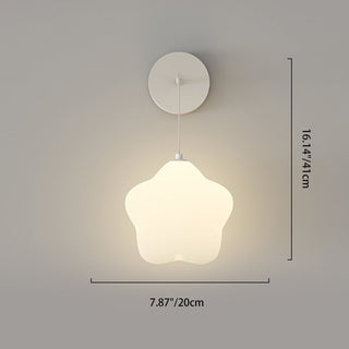 Modern Simplicity Star Iron PE LED Wall Sconce Lamp For Bedroom