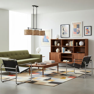 Ravelo Rustic Drum Pendant Light with Sculptural Metal Design for Dining and Living Spaces