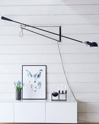 Nova Long Gothic Metal Wall Light