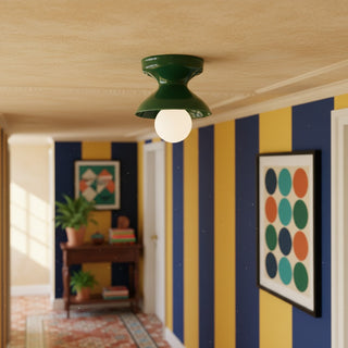 Dravin Ceramic Ceiling Light - Vibrant Color Palette Modern Indoor Fixture for Living Room and Hallway