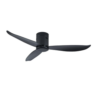 Spar Minimalist Metal Ceiling Fan No Light