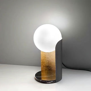 Solis Column Scandinavian Marble Table Light