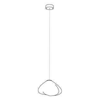 Orion Random Modern Glass Pendant Light