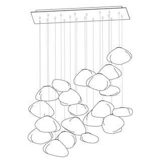Orion Random Modern Glass Pendant Light