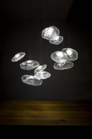 Orion Random Modern Glass Pendant Light