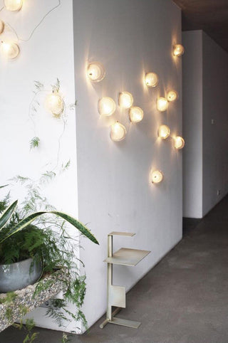 Lila Crystal Modern Glass Wall Light