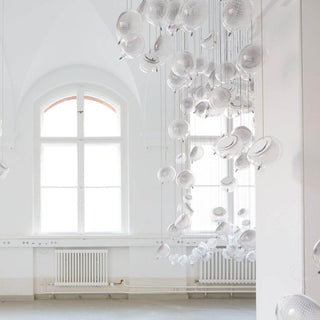 Art Medieval Glass Pendant Light