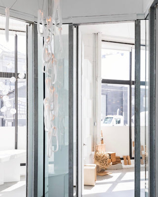 Astra Modern Glass Linear Chandelier
