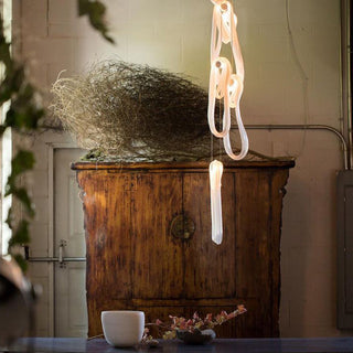 Astra Modern Glass Linear Chandelier