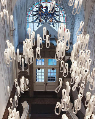 Astra Modern Glass Linear Chandelier