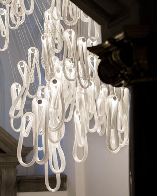Astra Modern Glass Linear Chandelier