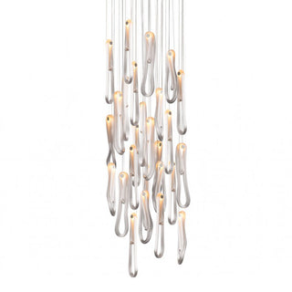 Astra Modern Glass Linear Chandelier