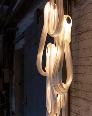 Astra Modern Glass Linear Chandelier
