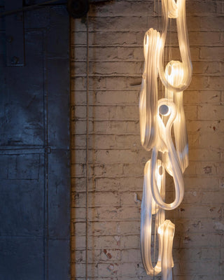 Astra Modern Glass Linear Chandelier