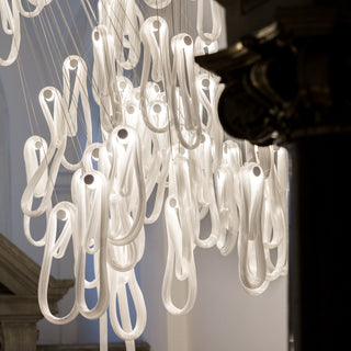 Astra Modern Glass Linear Chandelier