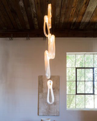 Astra Modern Glass Linear Chandelier