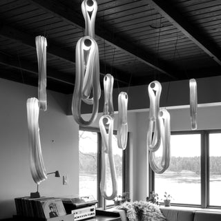 Astra Modern Glass Linear Chandelier