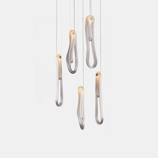 Astra Modern Glass Linear Chandelier