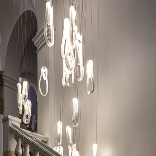 Astra Modern Glass Linear Chandelier
