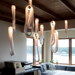Astra Modern Glass Linear Chandelier