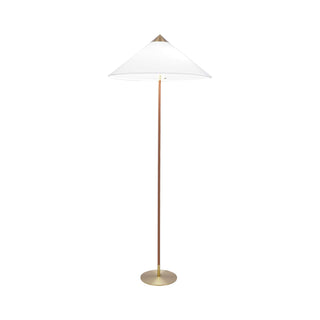 Chinese Farmhouse Fabric Floor Lamp