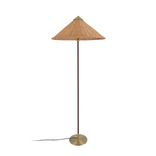 Chinese Farmhouse Fabric Floor Lamp