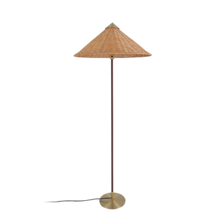 Chinese Farmhouse Fabric Floor Lamp