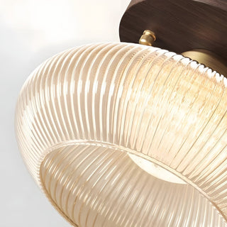 Soliro Modern Dome Glass Ceiling Light with Sleek Minimalist Form for Kitchens and Living Areas