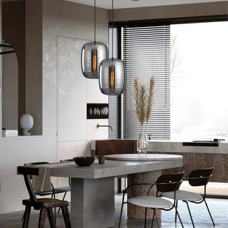 Selvin Modern Glass Pendant Light