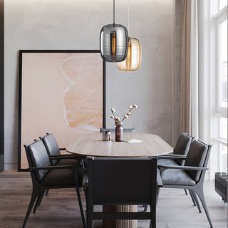 Selvin Modern Glass Pendant Light