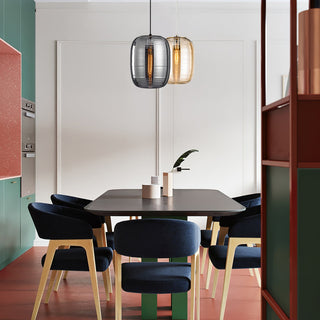 Selvin Modern Glass Pendant Light