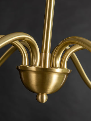 Ableton Classic Brass Chandelier