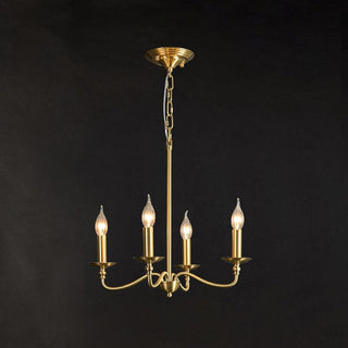 Ableton Classic Brass Chandelier