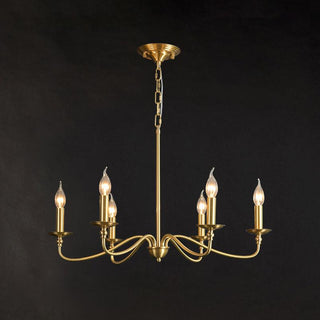 Ableton Classic Brass Chandelier