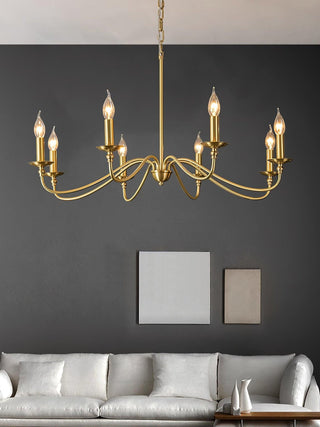 Ableton Classic Brass Chandelier
