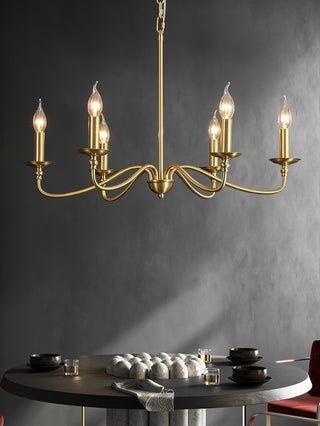 Ableton Classic Brass Chandelier
