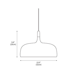 Acorn Minimalist Aluminum Pendant Light