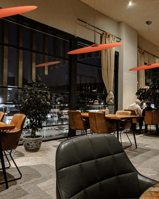 Acoustics Minimalist Flocking Pendant Light