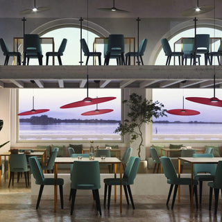 Acoustics Minimalist Flocking Pendant Light
