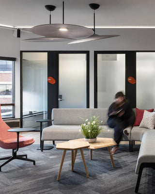 Acoustics Minimalist Flocking Pendant Light