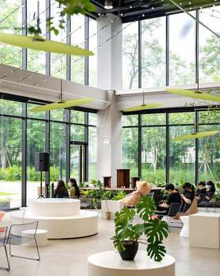 Acoustics Minimalist Flocking Pendant Light