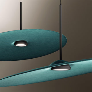 Acoustics Minimalist Flocking Pendant Light