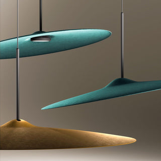 Acoustics Minimalist Flocking Pendant Light