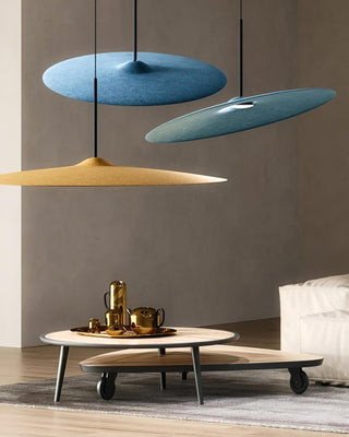 Acoustics Minimalist Flocking Pendant Light