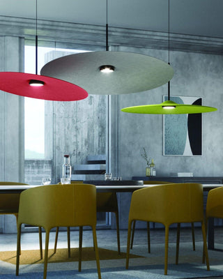 Acoustics Minimalist Flocking Pendant Light