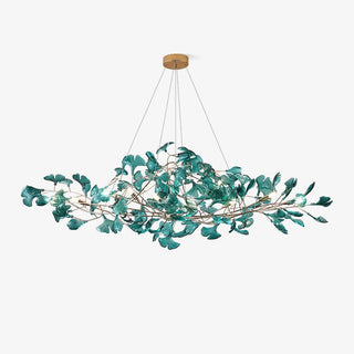 Ginkgo Leaf Luxury Acrylic Chandelier