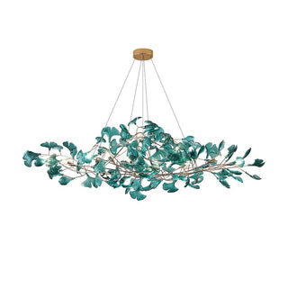 Ginkgo Leaf Luxury Acrylic Chandelier