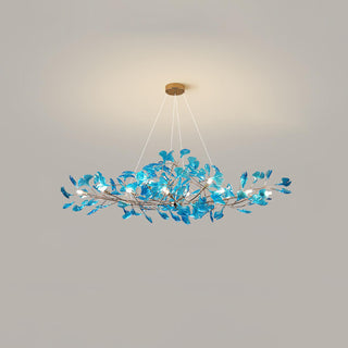 Ginkgo Leaf Luxury Acrylic Chandelier