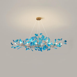 Ginkgo Leaf Luxury Acrylic Chandelier