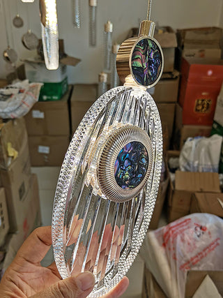 Veyra Art Deco Acrylic Pendant Light
